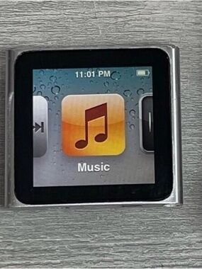 Apple Silver iPod Nano with Black Display